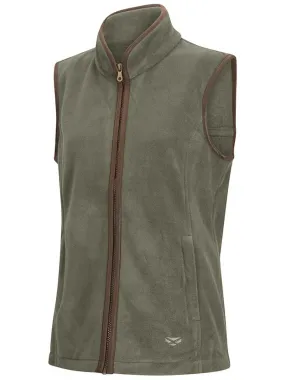 HOGGS OF FIFE Stenton Technical Fleece Gilet - Ladies - Lovat Green