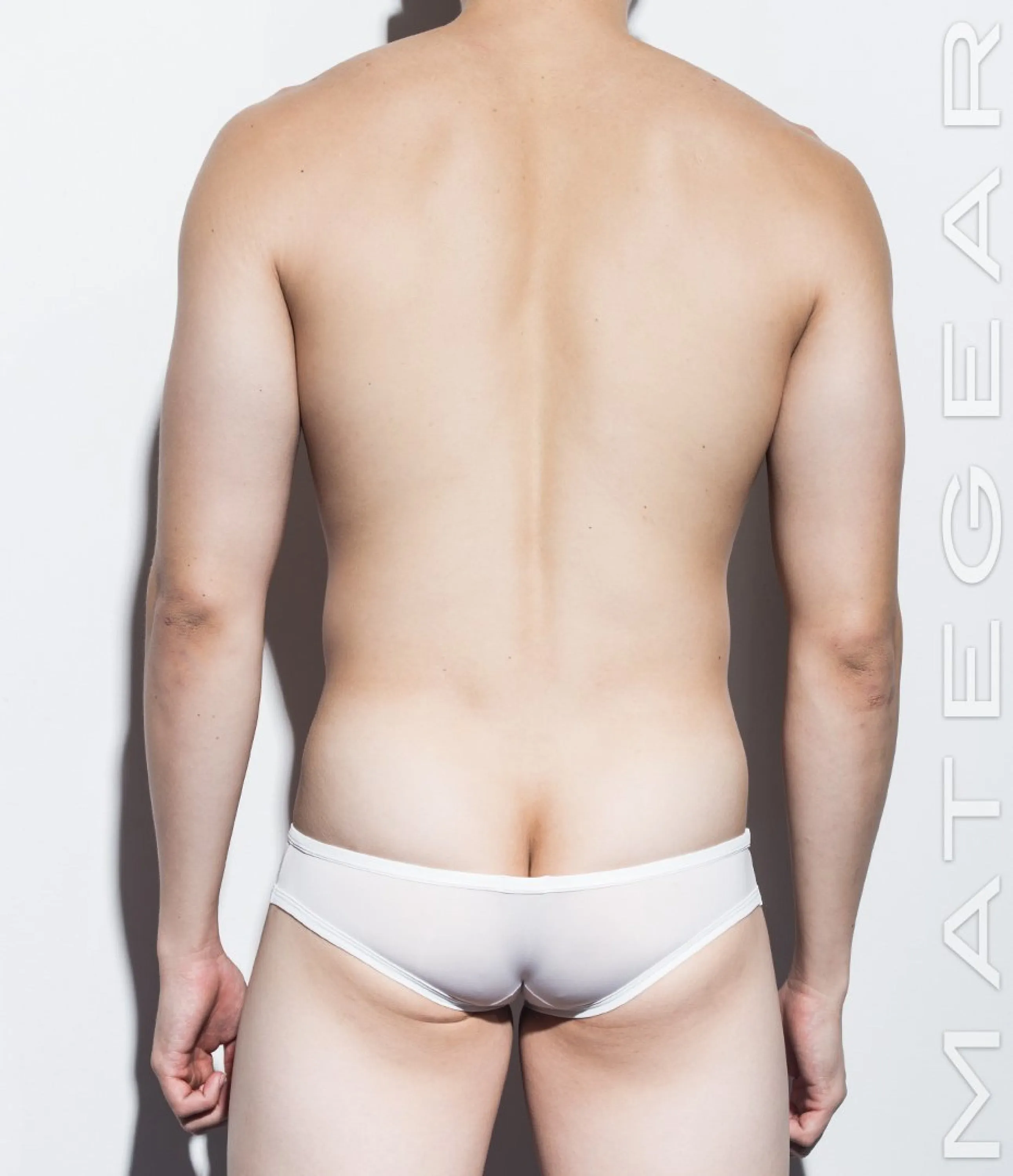 [2pc/Pack] Sexy Men's Underwear Signature Mini Squarecut Trunks - Da Hee (Ultra Thin Nylon Series)