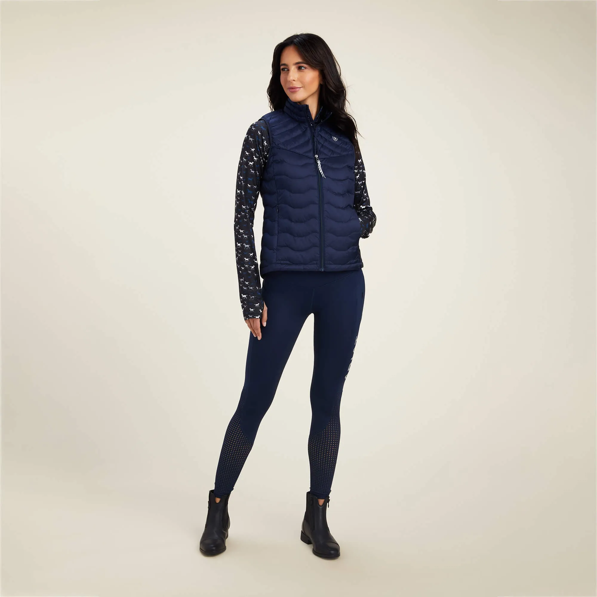 ARIAT Ideal Down Gilet - Womens - Navy Eclipse