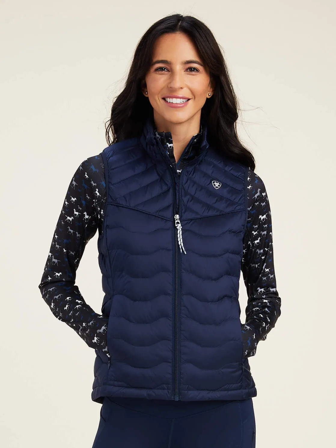 ARIAT Ideal Down Gilet - Womens - Navy Eclipse