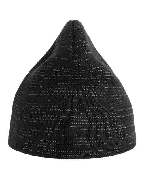 Atlantis Headwear Sustainable Reflective Beanie SHINE