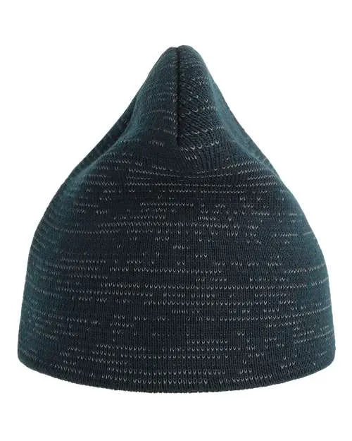 Atlantis Headwear Sustainable Reflective Beanie SHINE