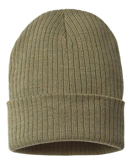 Atlantis Headwear Sustainable Rib Cuffed Beanie RIO