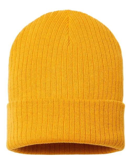 Atlantis Headwear Sustainable Rib Cuffed Beanie RIO