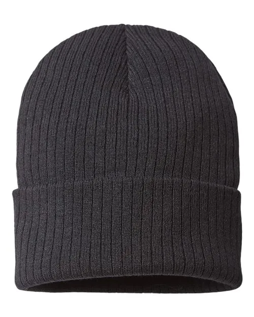 Atlantis Headwear Sustainable Rib Cuffed Beanie RIO