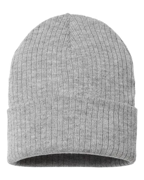 Atlantis Headwear Sustainable Rib Cuffed Beanie RIO