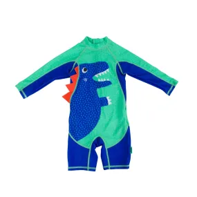 Baby/Toddler Rashguard One Piece Swimsuit - Dino