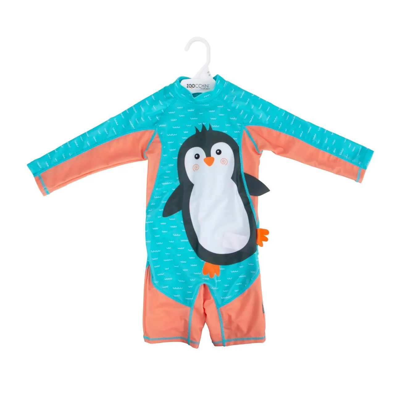 Baby/Toddler Rashguard One Piece Swimsuit - Penguin