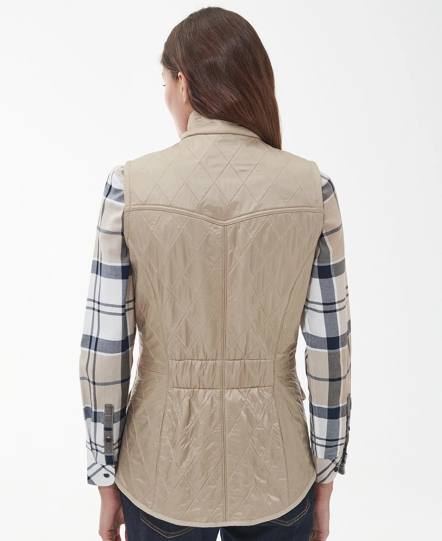 Barbour Cavalry Gilet Vest - Light Fawn