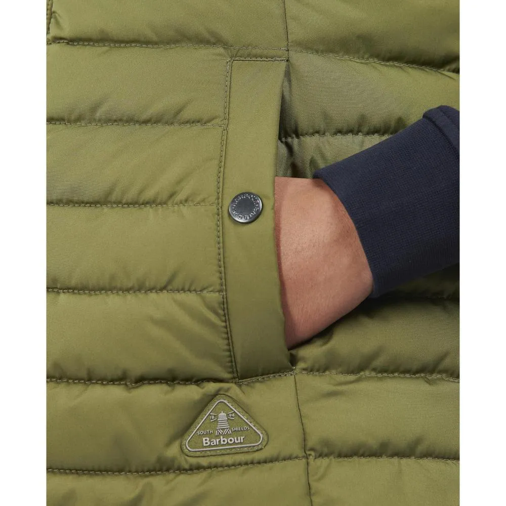 Barbour Morwick Ladies Quilted Gilet - Dark Moss