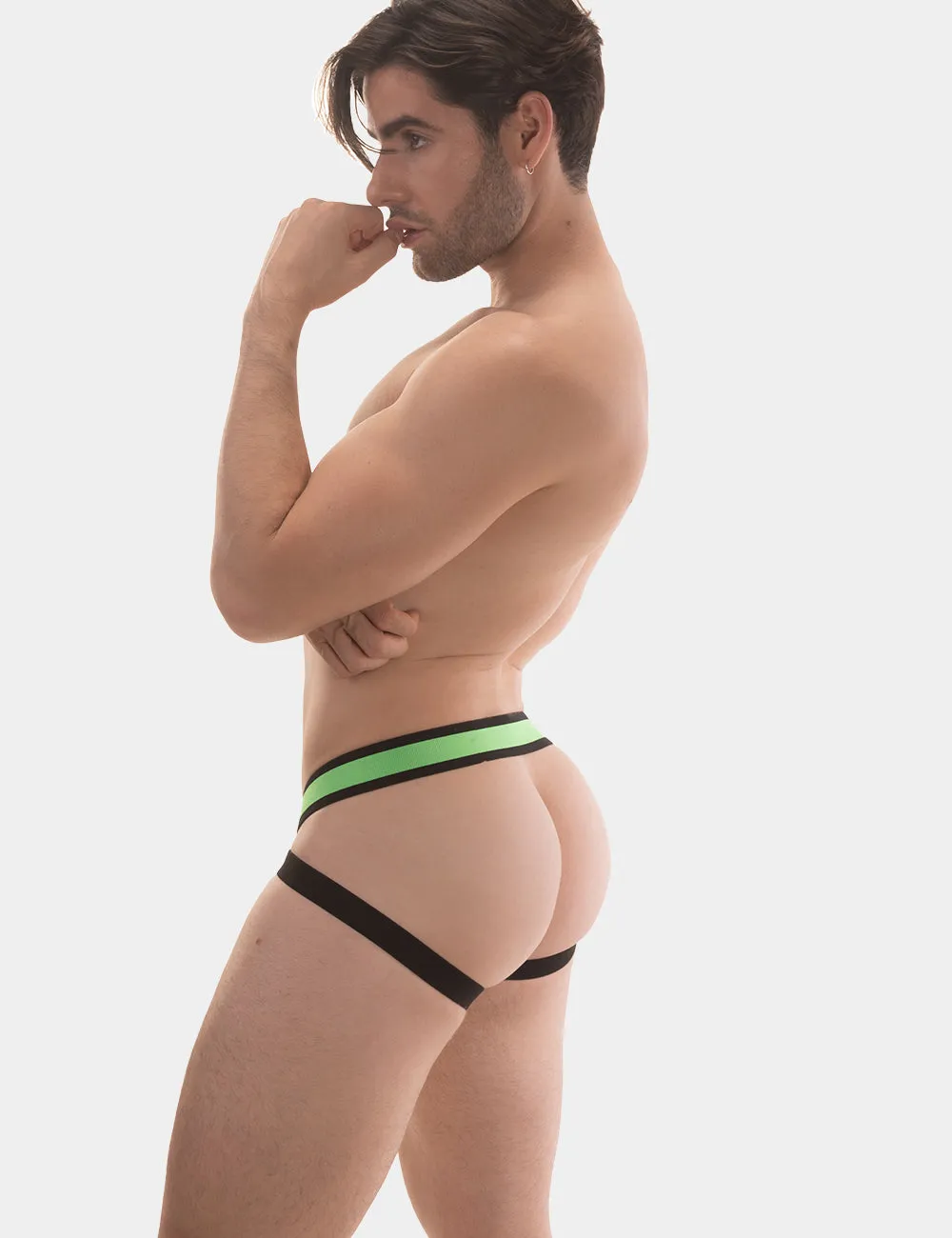 Barcode Berlin Jock Yeni Jockstrap Neon Green