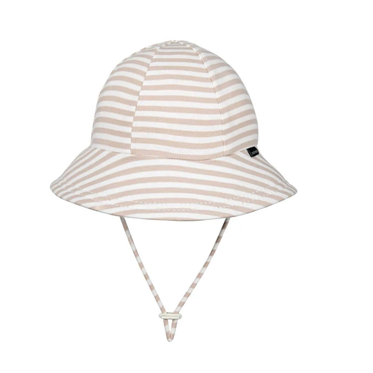 Bedhead Baby Bucket Hat with Strap - Limited Edition - Natural Stripe