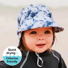 Bedhead Kids Beach Legionnaire Sun Hat - Seal