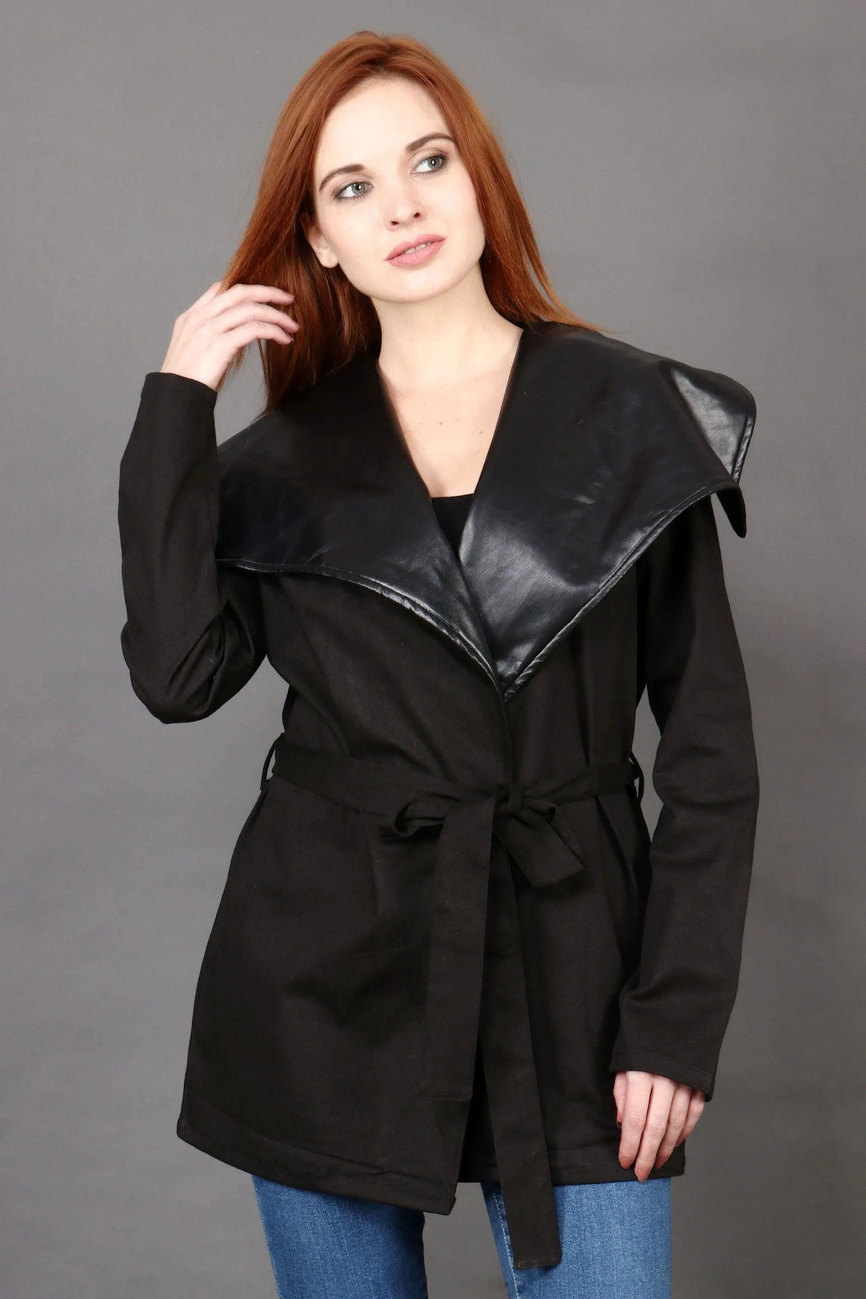 Black Solid Over Coat