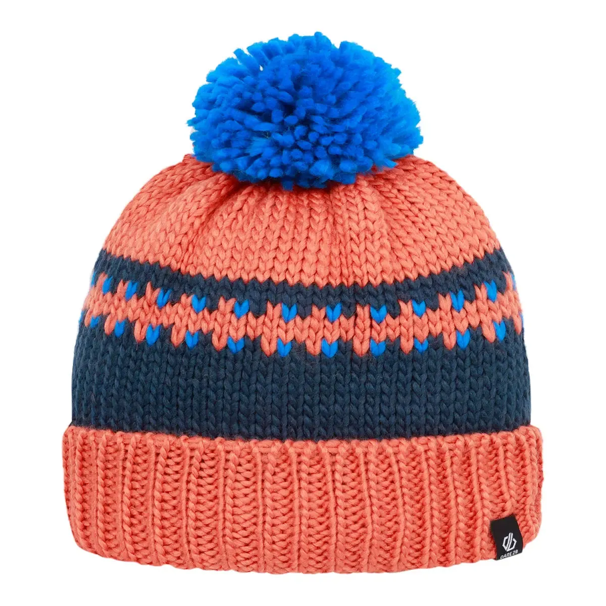 Boffin Bobble Hat - Orange Rust