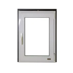 Boston 10mm tempered glass window 2 panels opening aluminum casement windows by Doorwin