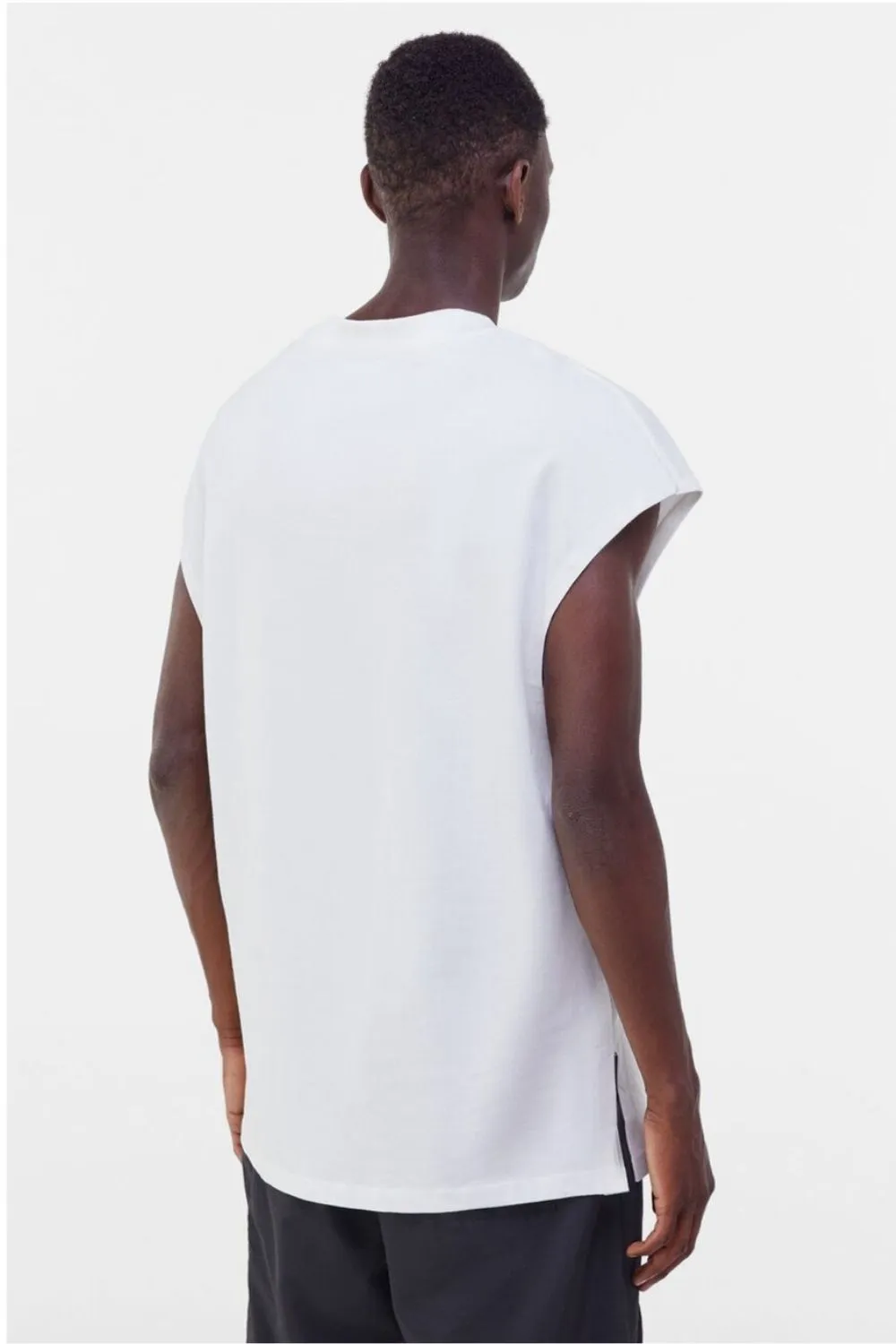 Boxy Fit white T-Shirt