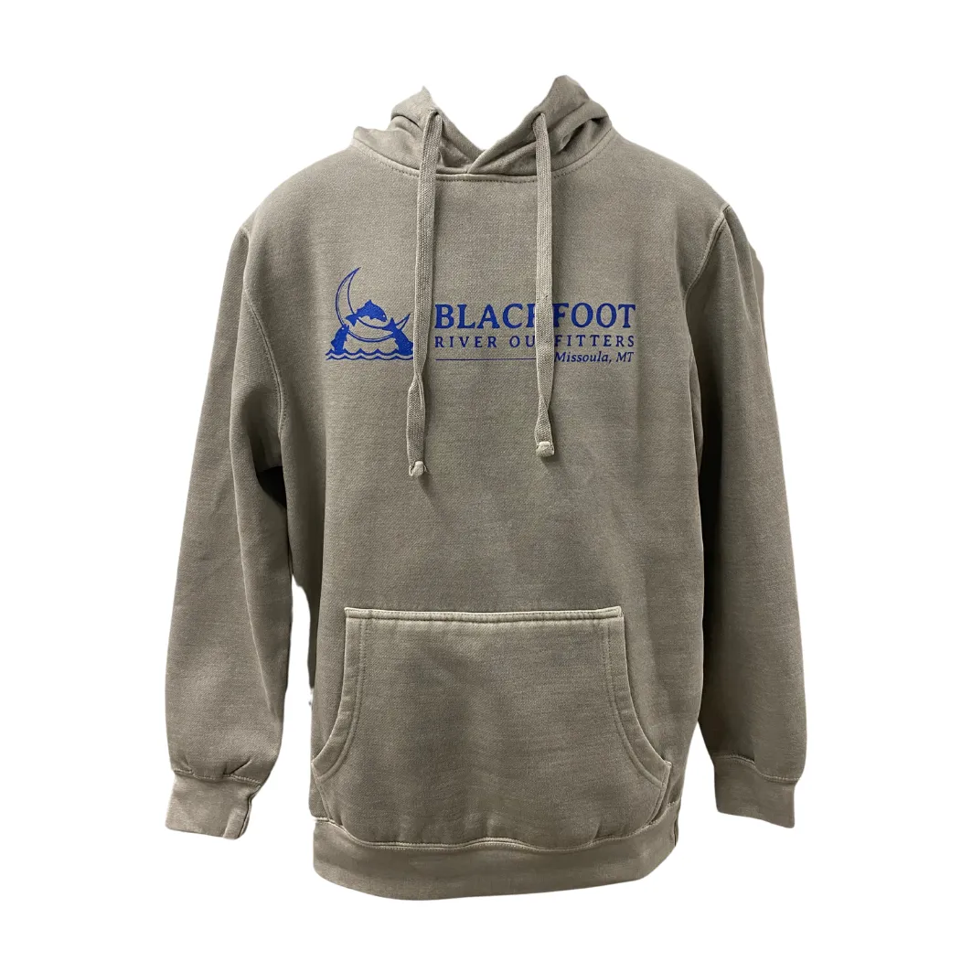 BRO Logo Leaping Trout Hoodie