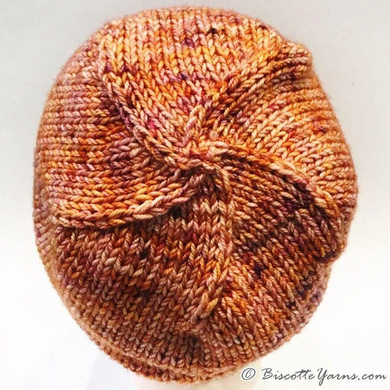 Camille's hat pattern with DK Pure yarn