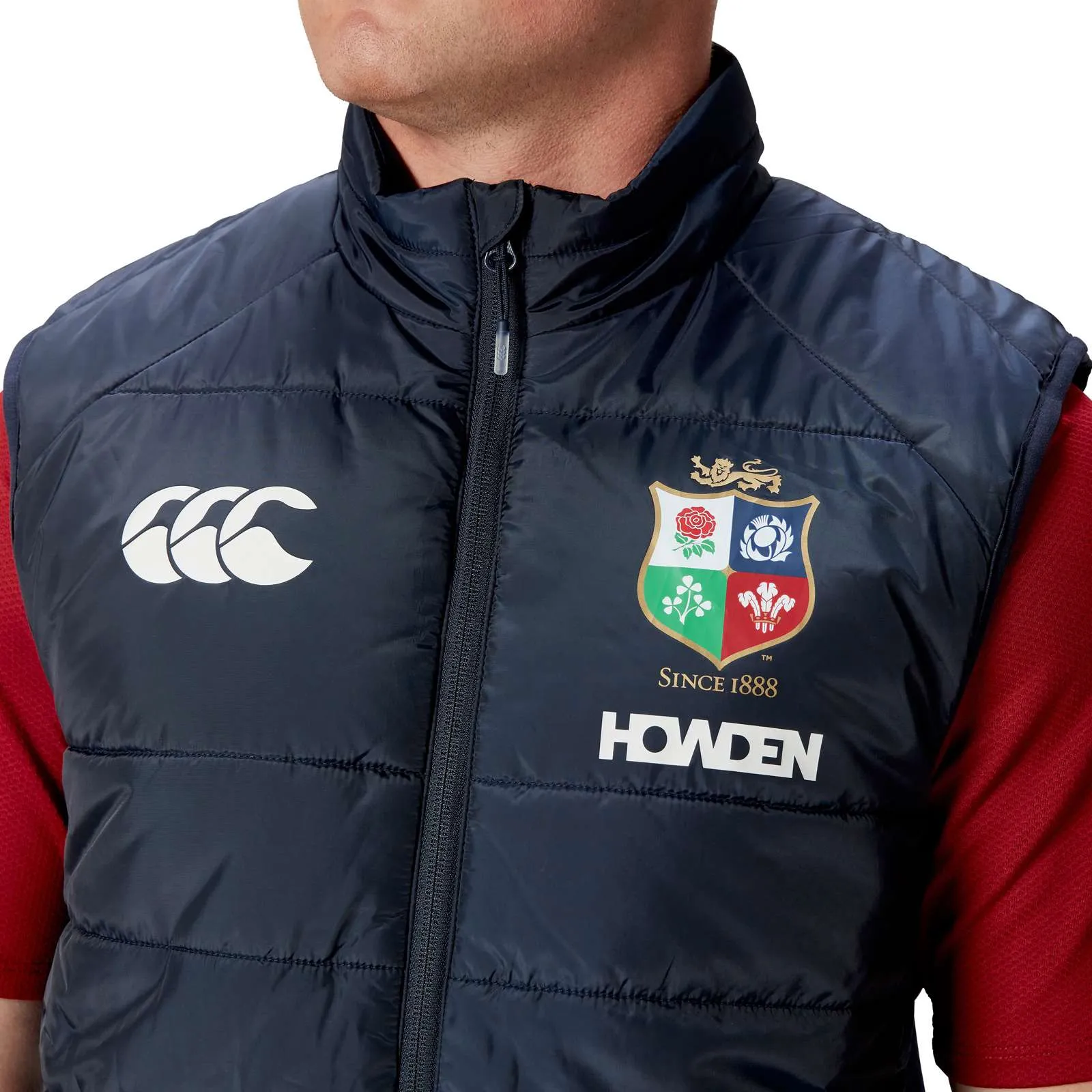 Canterbury British & Irish Lions Rugby 2024/25 Microlight Mens Gilet