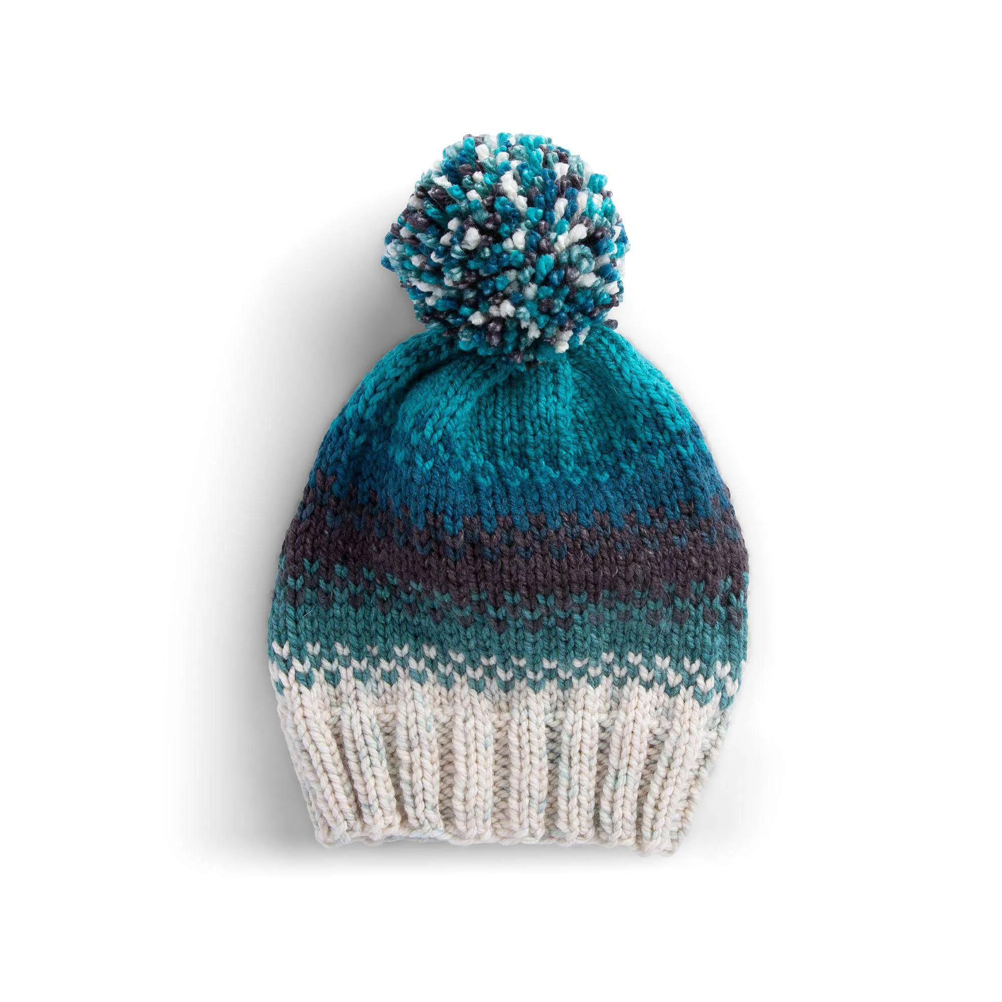 Caron Fading Shades Knit Hat