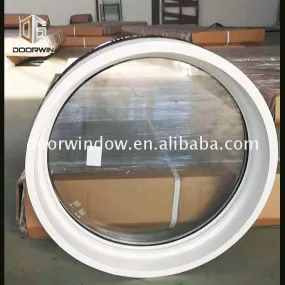 Cheap curved window condensation around frame circular wooden windows