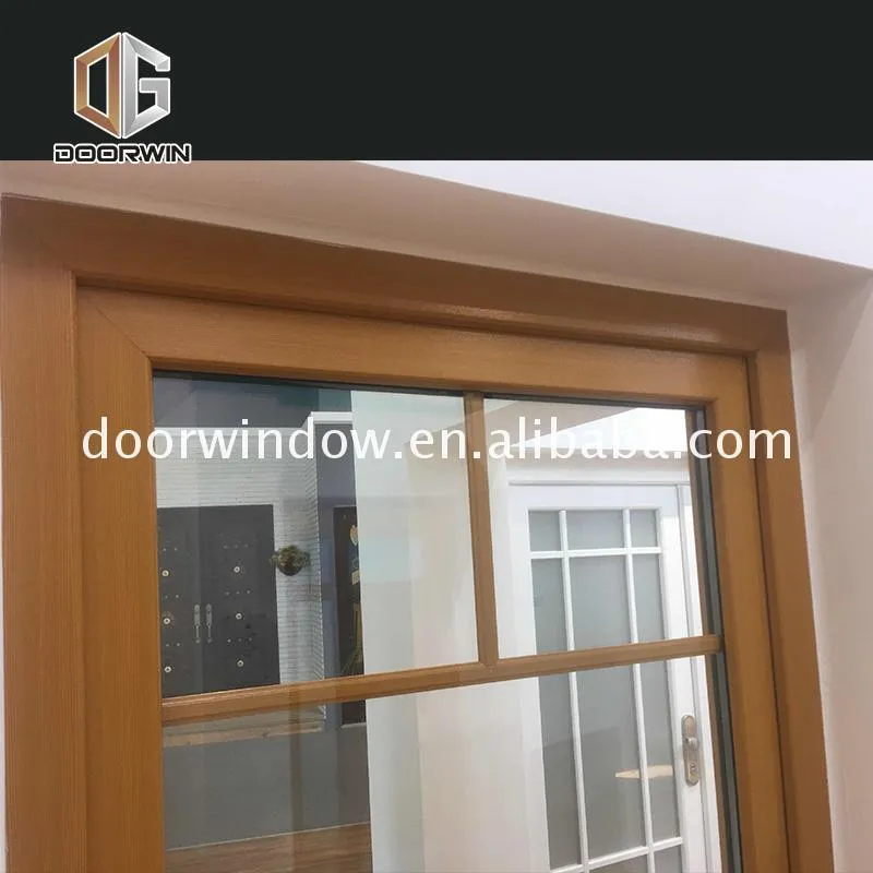 China Big Factory Good Price triple pane glass door doors toughened