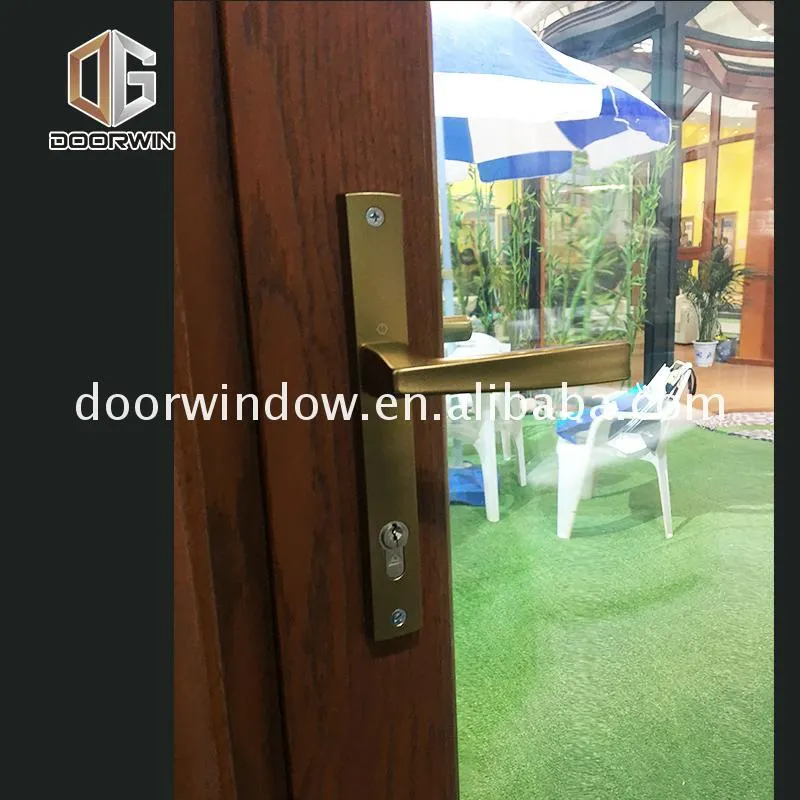 China Big Factory Good Price triple pane glass door doors toughened