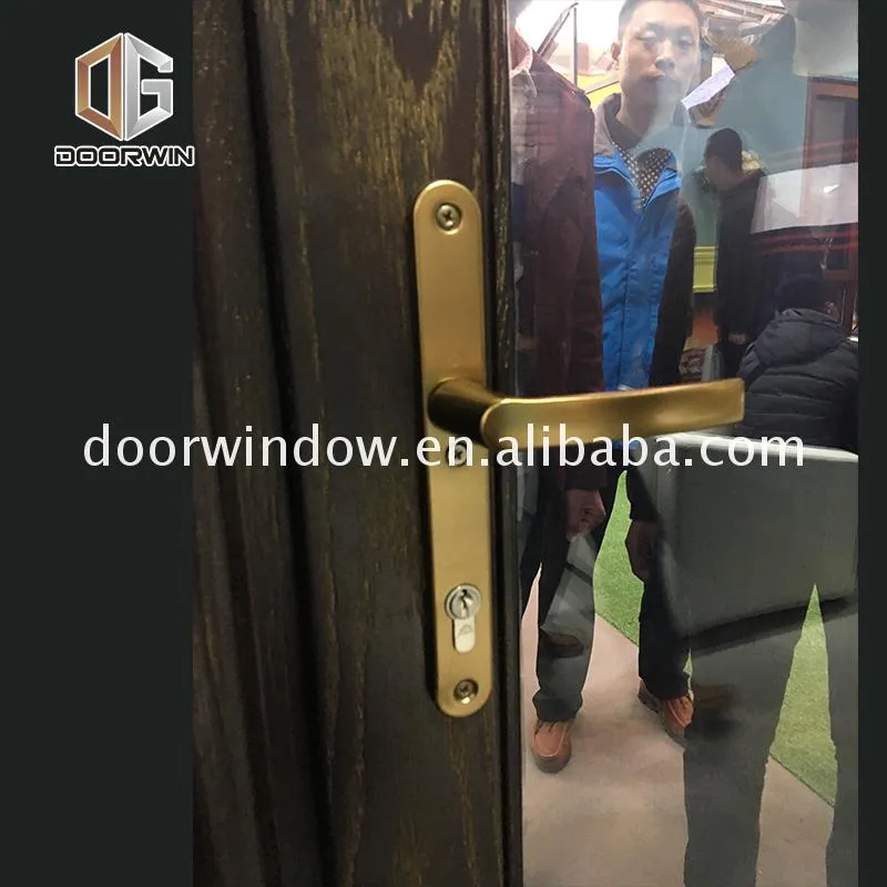 China Big Factory Good Price triple pane glass door doors toughened