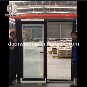 China Factory Promotion wood sliding patio doors exterior panel