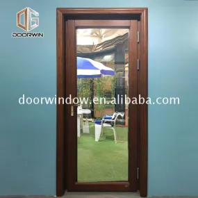 China Factory Seller toilet glass door three panel thermally broken aluminium doors