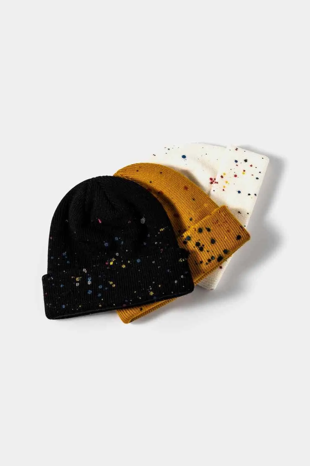 Confetti Rib-Knit Beanie - Stylish & Cozy Winter Hat