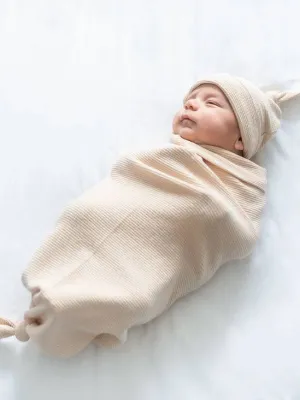 Cozy Cocoon Organic Waffle Weave Swaddle