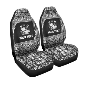 Custom Tonga Coat Of Arms Car Seat Coversmplified Version Black