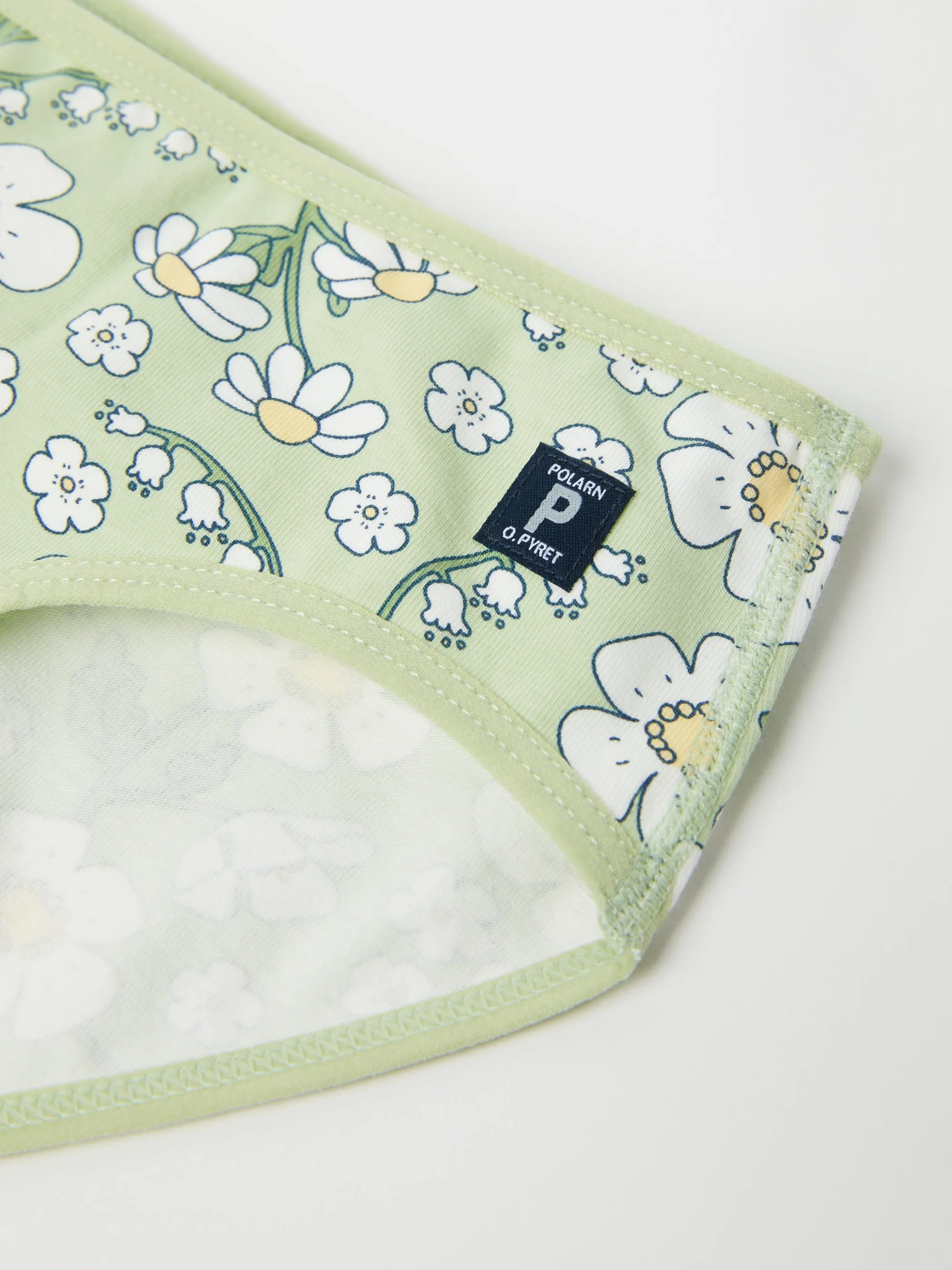 Daisy Print Girls Briefs