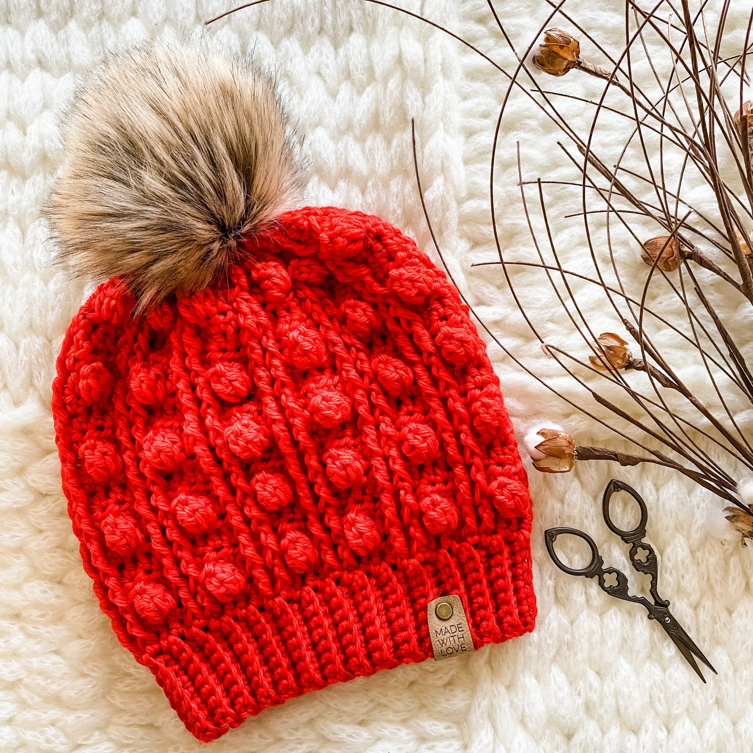 Drexel Beanie // Crochet PDF Pattern