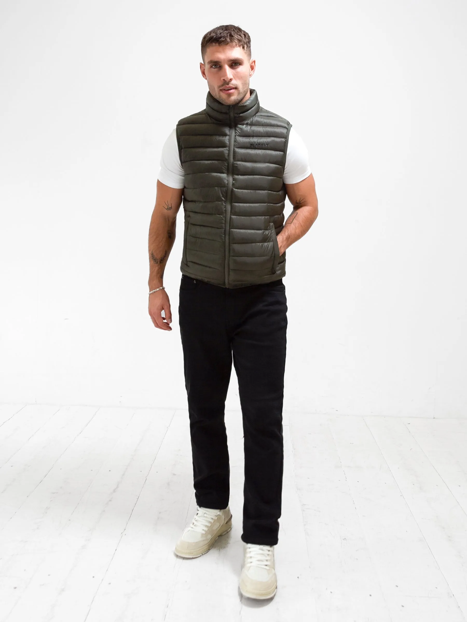 Ellis Lightweight Gilet - Dark Green