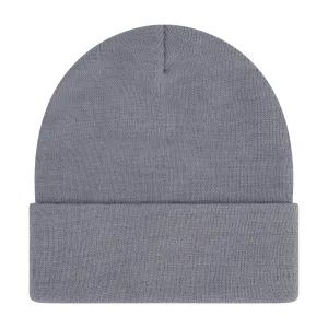 Elowel Beanie Hats for Men and Women - 100% Acrylic Thick Thermal Knit Skull Beanie Winter Hat - Unisex Cuffed Plain Blue Grey Beanie Hat