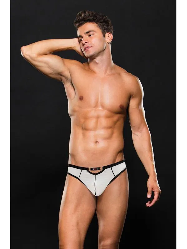 Envy Express Yourself Thong White BLE093-WHTLXL