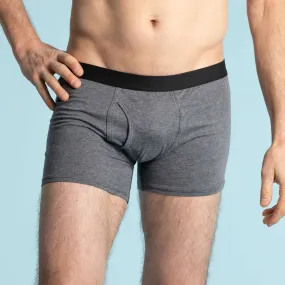 ESSEX Organic Cotton Sports Boxer Briefs (Gusset Crotch)