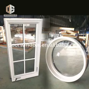 Factory direct supply round pivot window oval aluminum