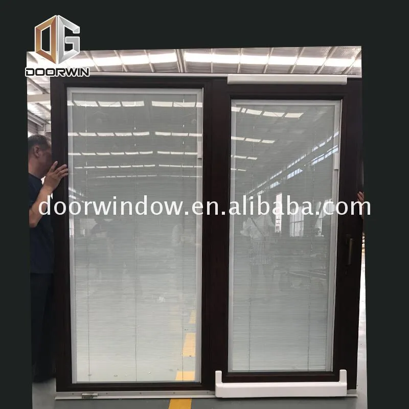 Factory price wholesale window and sliding door treatments wide patio doors