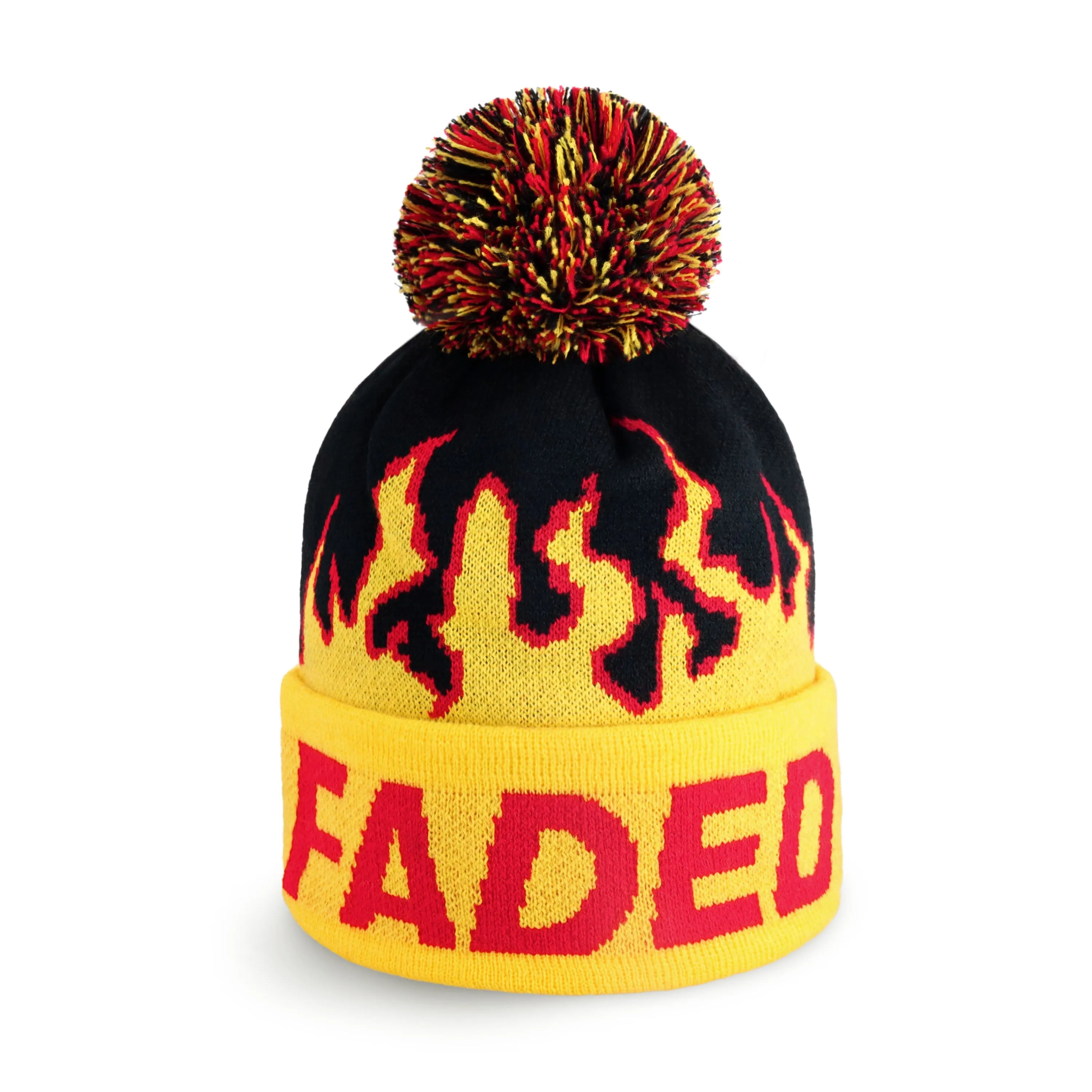 Faded Pom Beanie