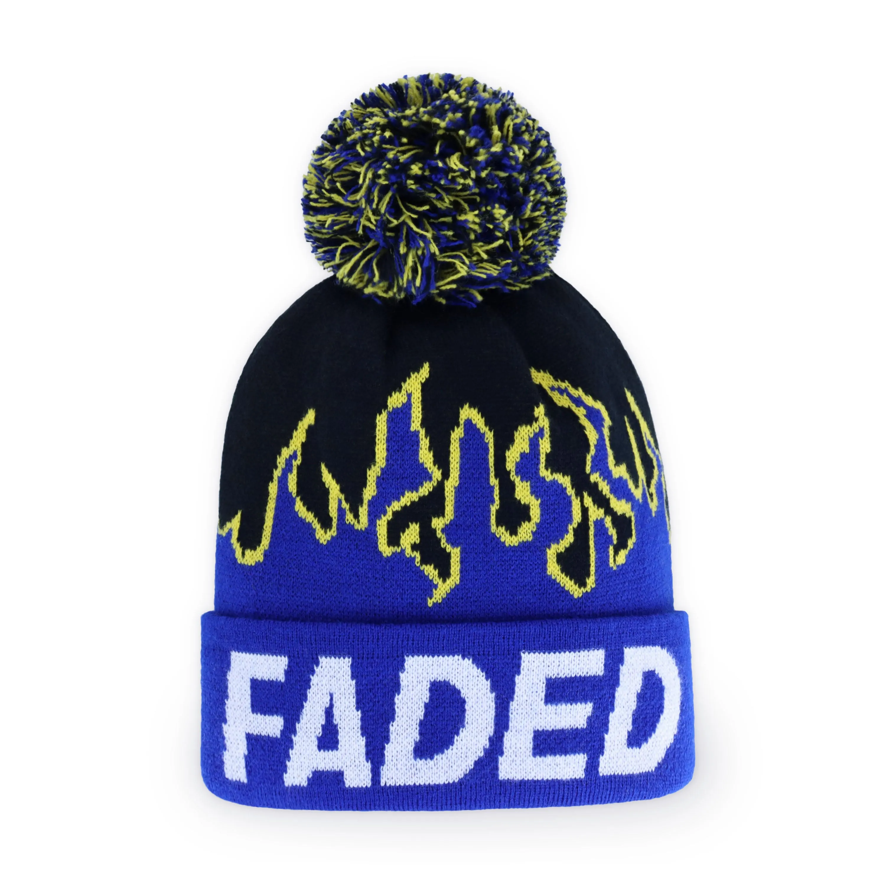 Faded Pom Beanie