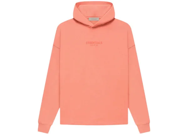 Fear of God Essentials Relaxed Hoodie Coral