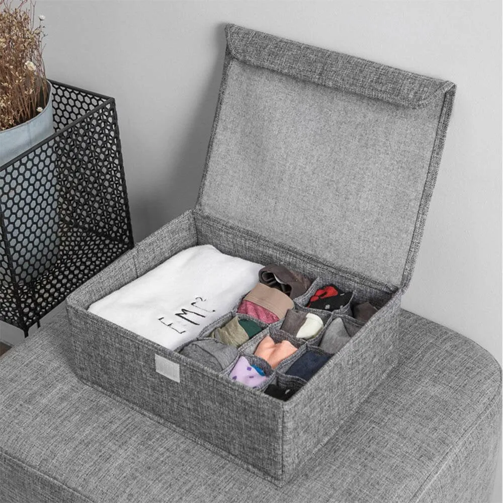 Foldable Storage Baskets for Organizing Underwear, Undergarments, Home, Shelf, Gifts, Baby Nursery, Closet, Storage Bin, Home Organizer Box