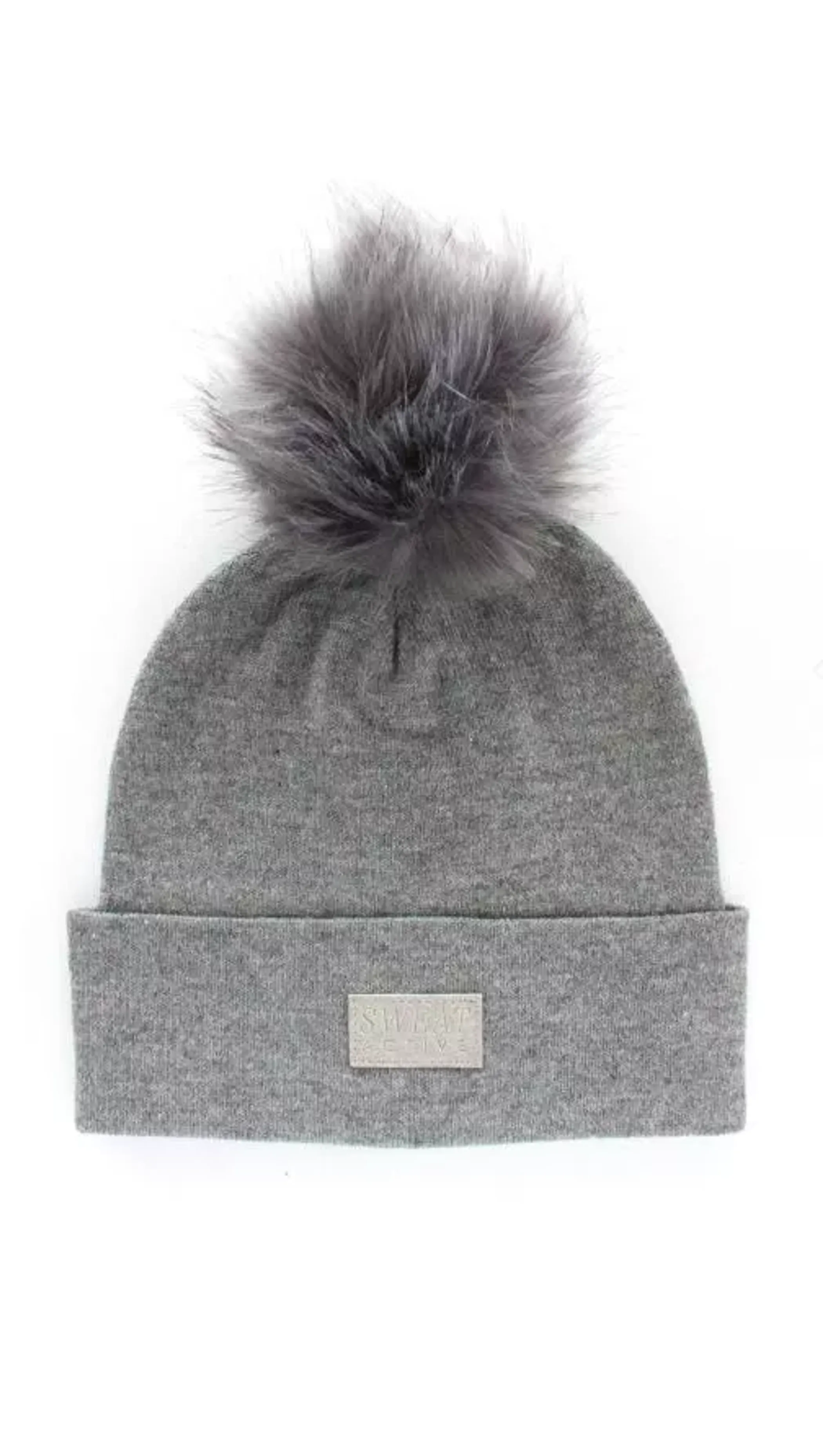 Fur Pom Beanie Hat