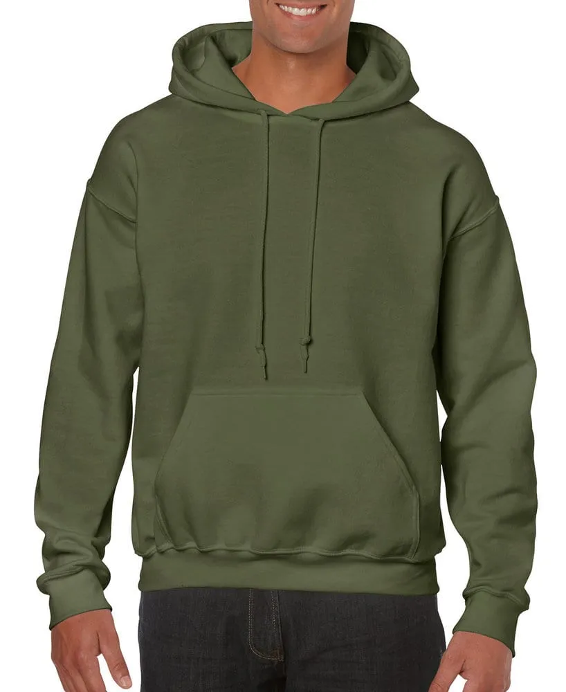 Gildan 18500 Heavy Blend Adult Hooded Sweatshirt (S-M-L-XL)