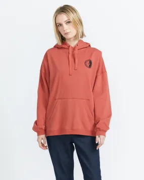 Gold In Hour Hoodie - Rust