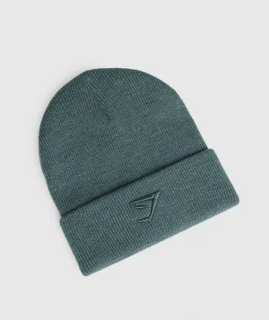 Gymshark Sharkhead Beanie - Denim Teal